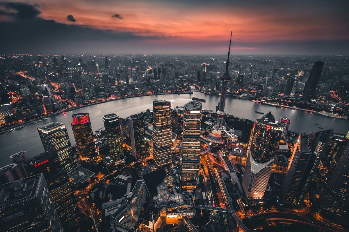 A view of the Shanghai skyline, January 31, 2019.