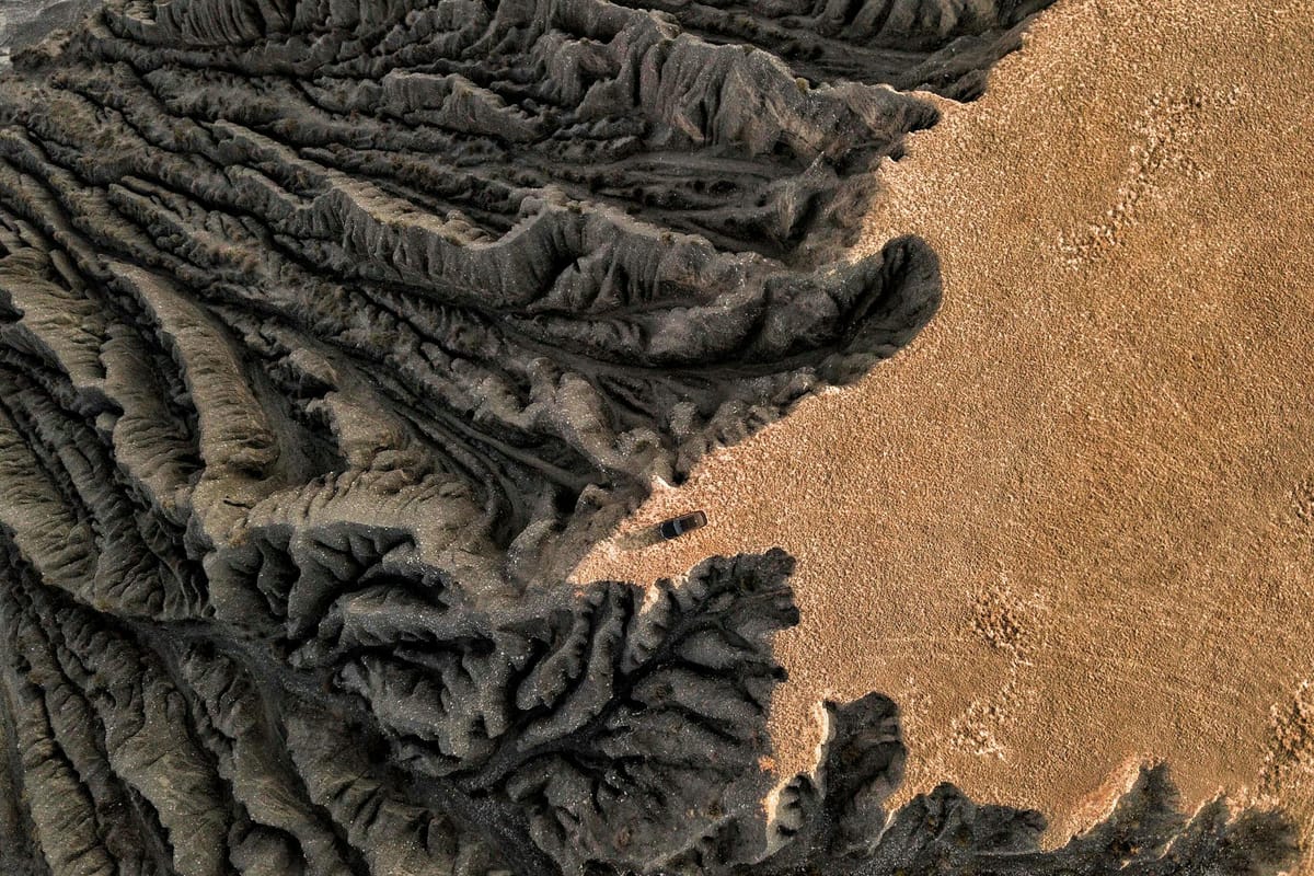 aerial view of landscape